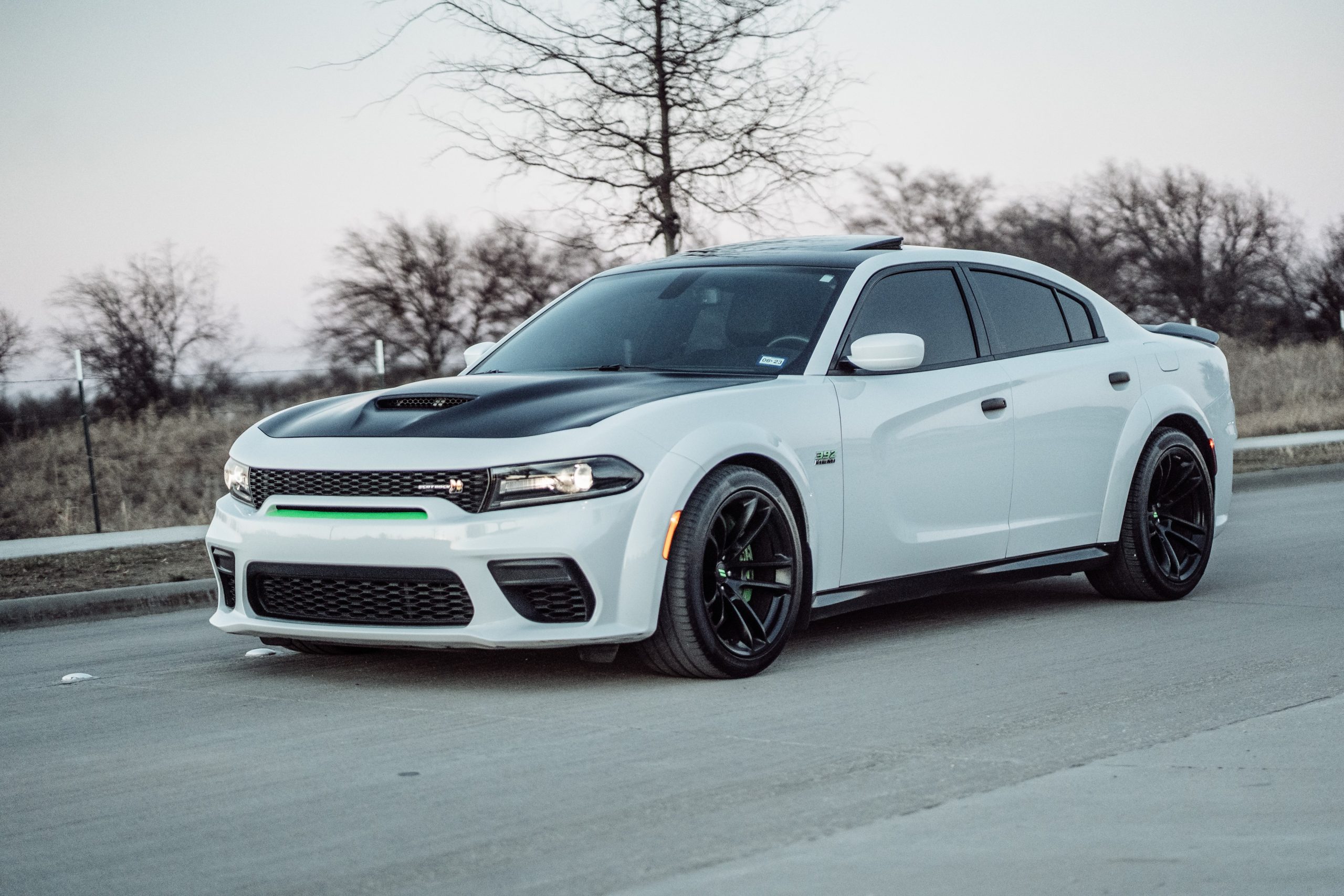 Charger 2021 Scat Widebody “Ghost” Charger Car Rental - Luxury Car Rental Frisco TX