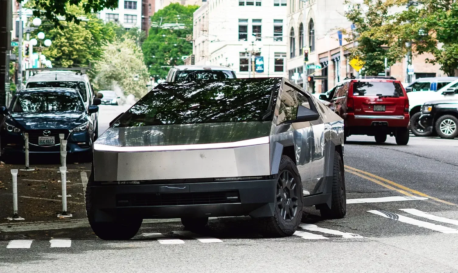 Eco-Friendly Road Trips Tesla Cybertruck