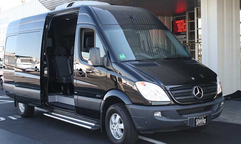 Mercedes Sprinter Limo Rental Holiday Light Tours