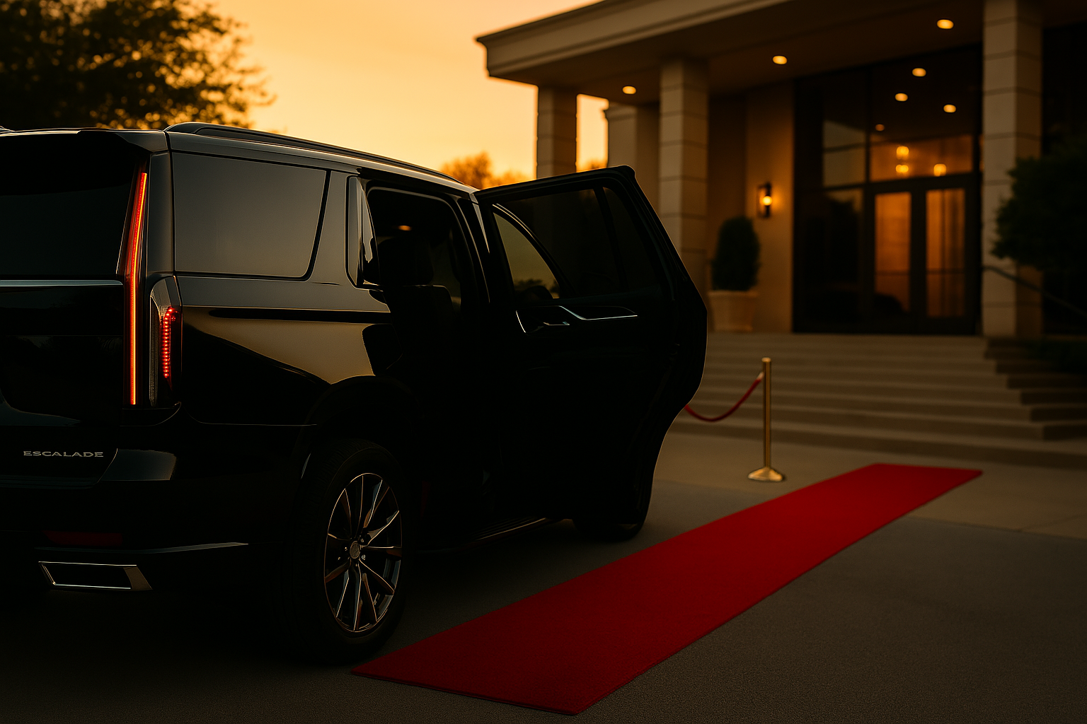 A high resolution photograph captures a sleek blac 1