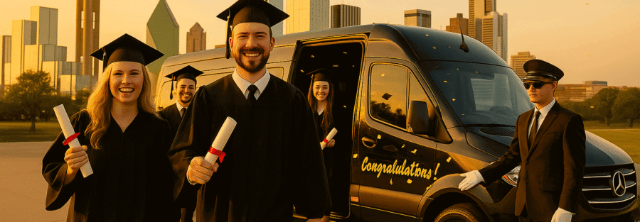 Book Graduation Car with Chauffeur in Dallas