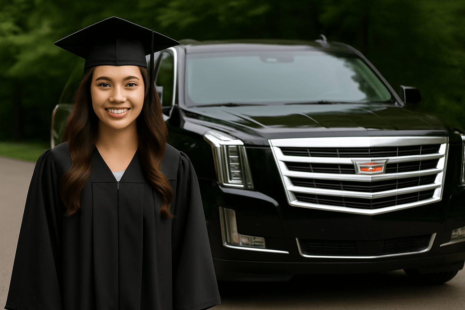 Graduation Limo Service in Dallas