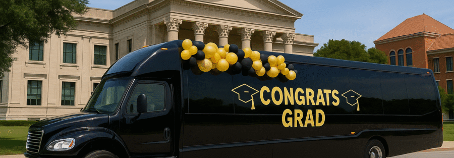 Luxury Graduation Shuttle Service for Dallas Grads
