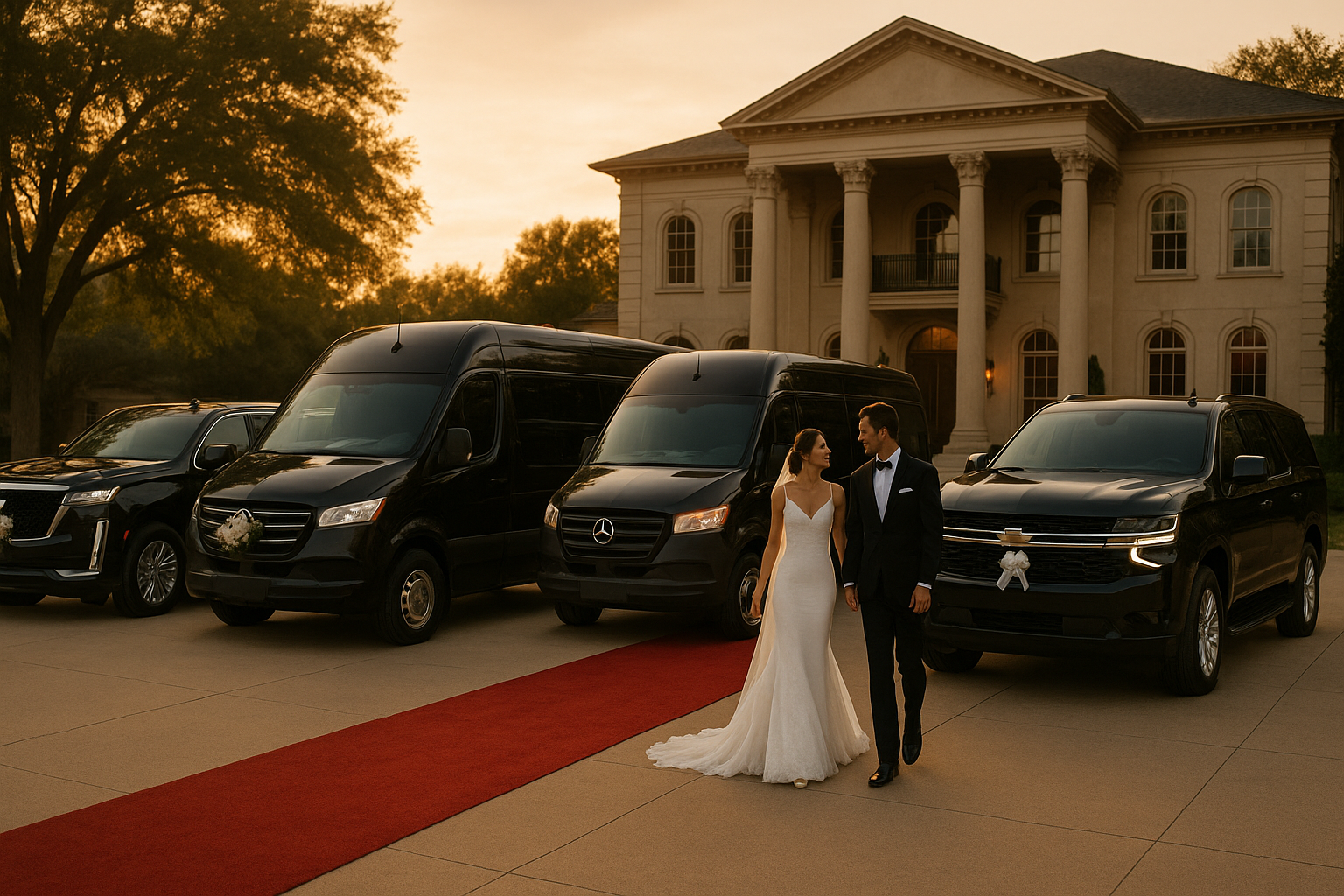 Wedding Transportation Services in Dallas