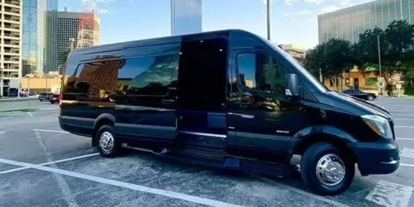 Luxury Chauffeur Service In Dallas TX-Mercedes Sprinter Limo Car